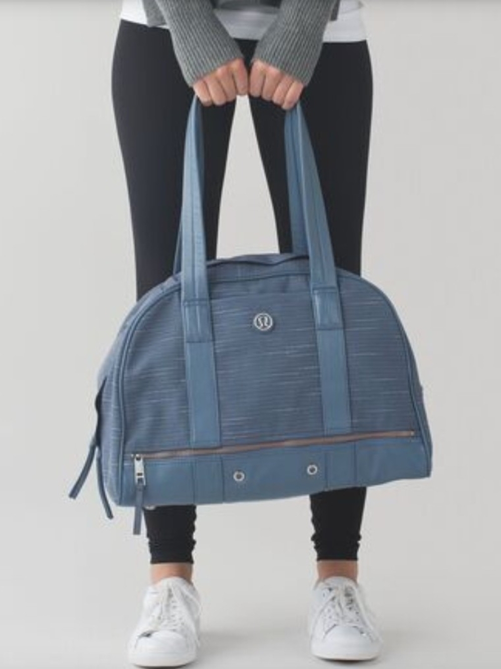 Om For All Bag, BLUE DENIM. Duffle Vintage LULU Y2K - Picture 2 of 10